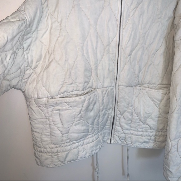 Zara Quilted Cotton Jacket XL - Picture 9 of 13